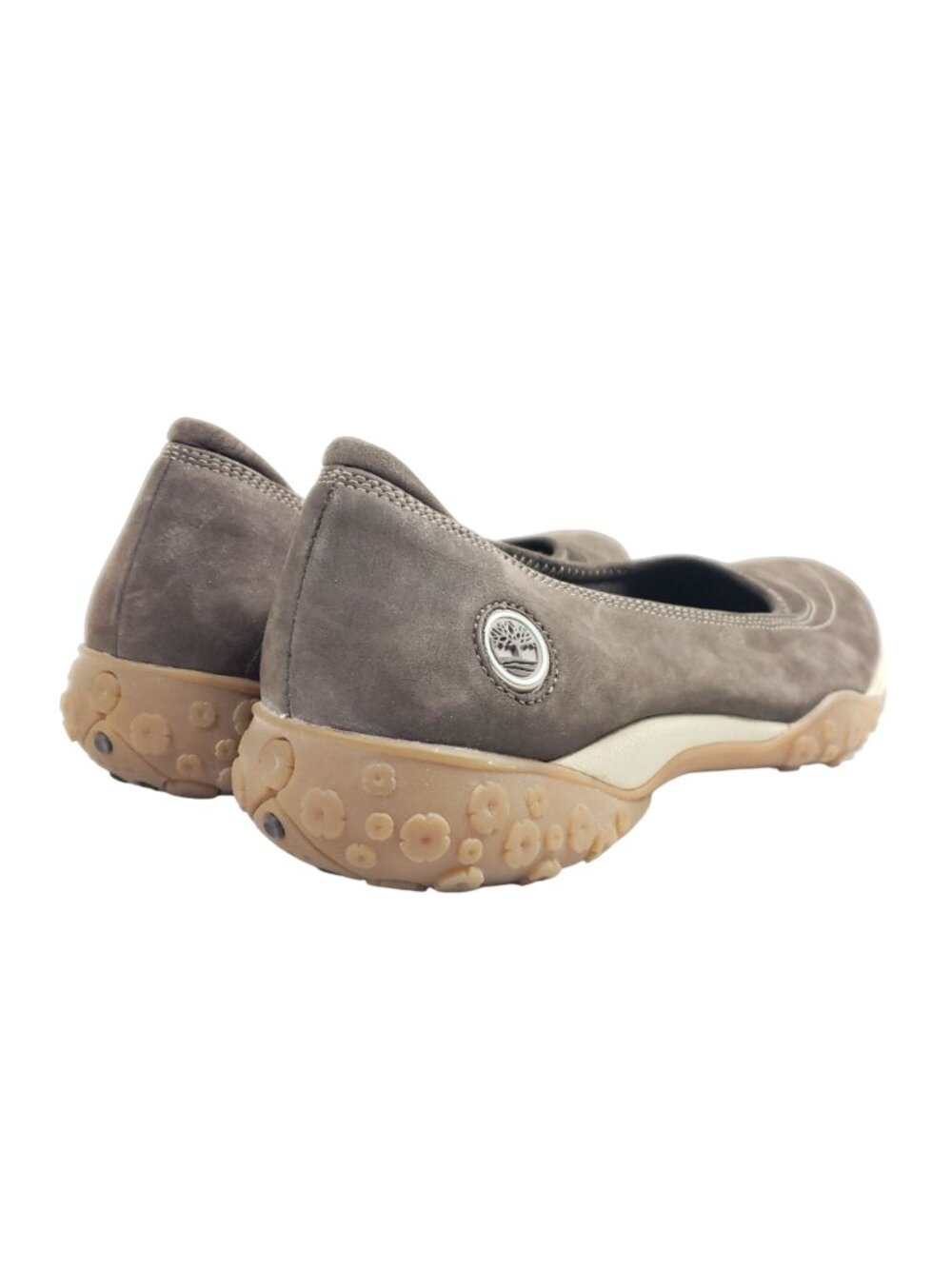 Timberland Womens Size 9.5 Slip-On Brown Leather Shoes - Picture 4 of 9